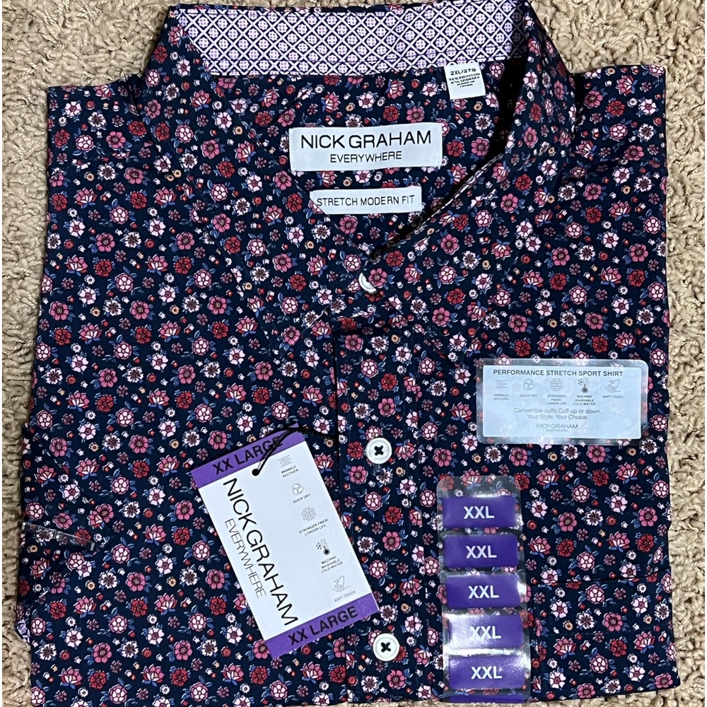 Men’s new dress shirt.